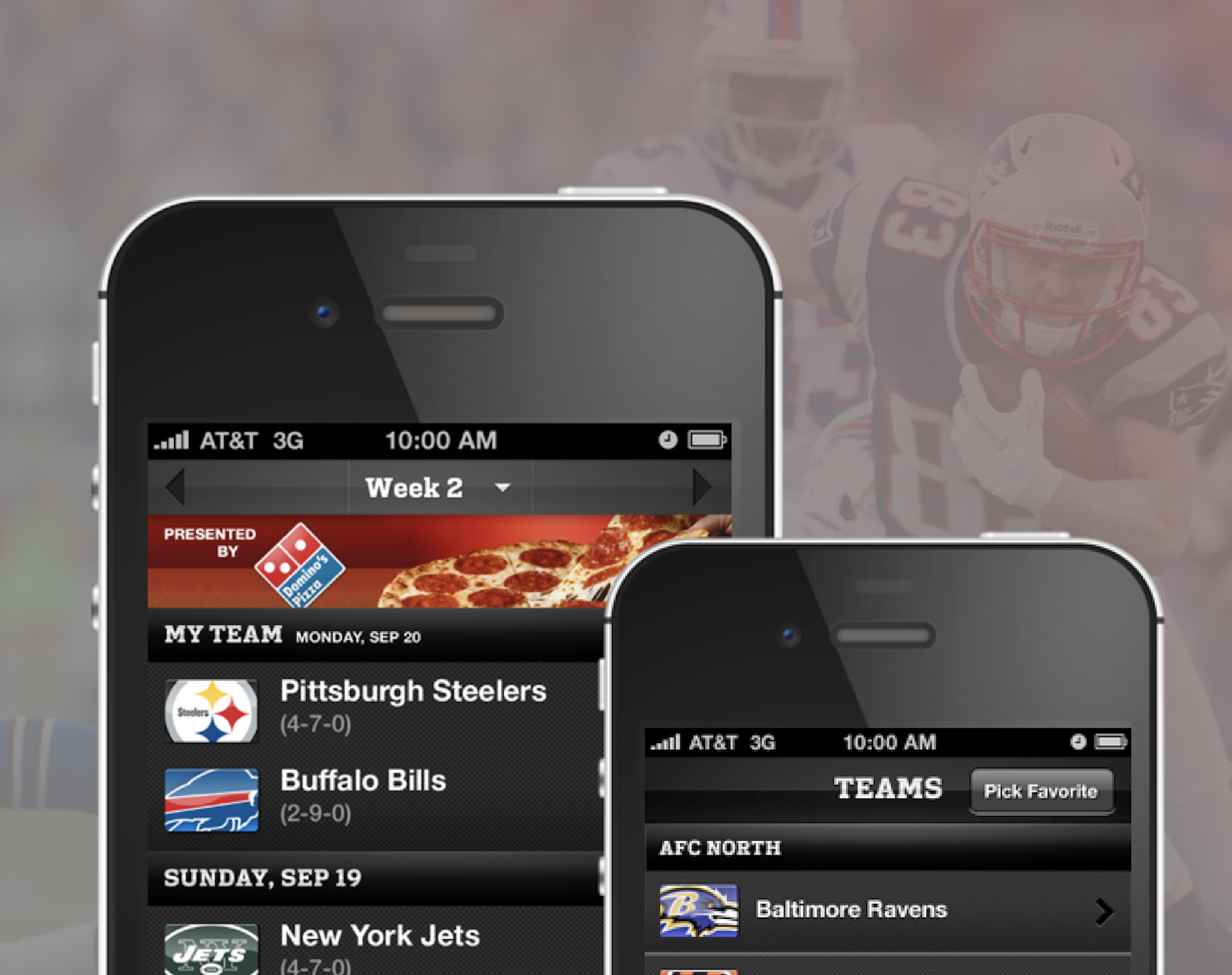 NFL Mobile App Redesign preview
