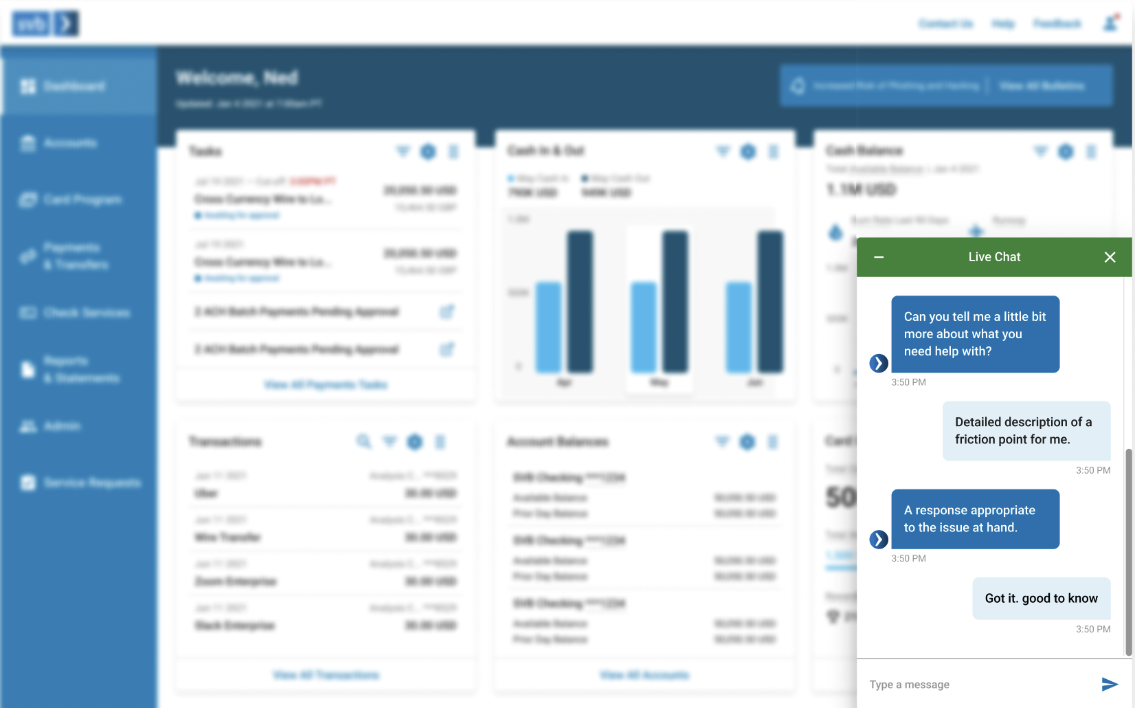 Building a Customer Service Chat at SVB preview